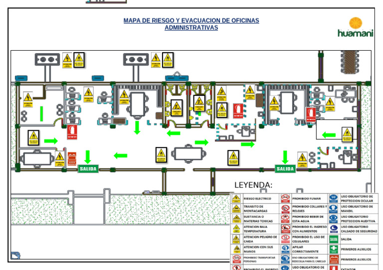 Mapa de Riesgo de Oficinas Administrativas | PDF