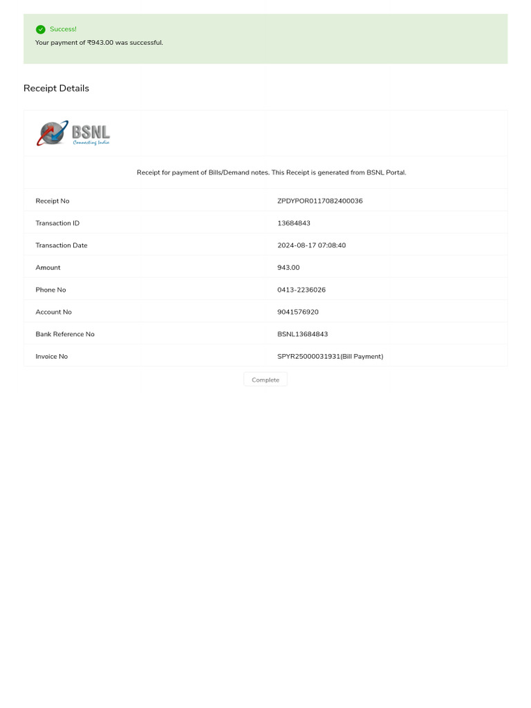 Receipt 1 | PDF