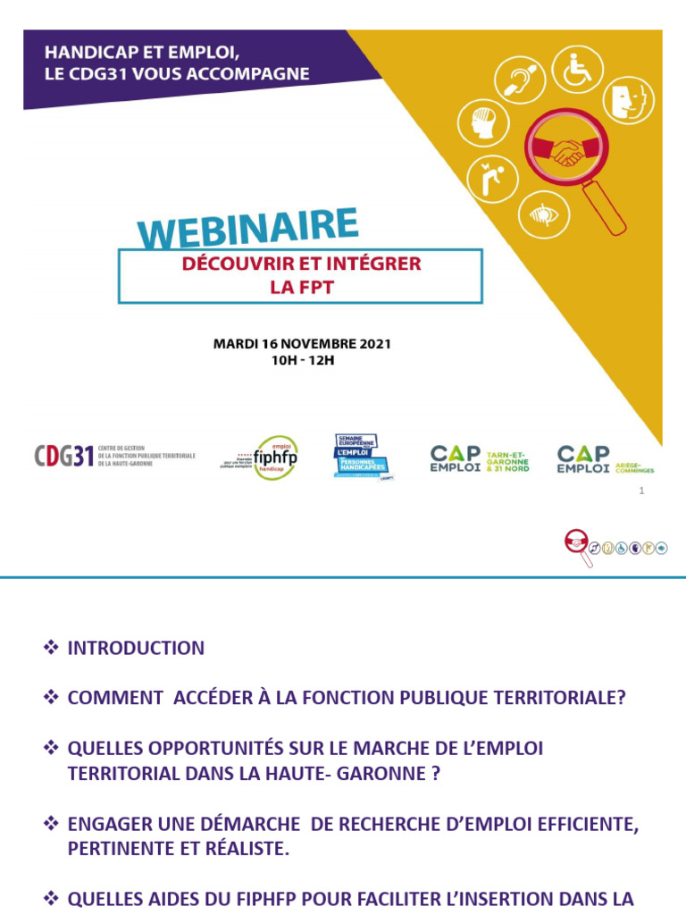 Accéder à la Fonction Publique Territoriale | PDF | Recrutement