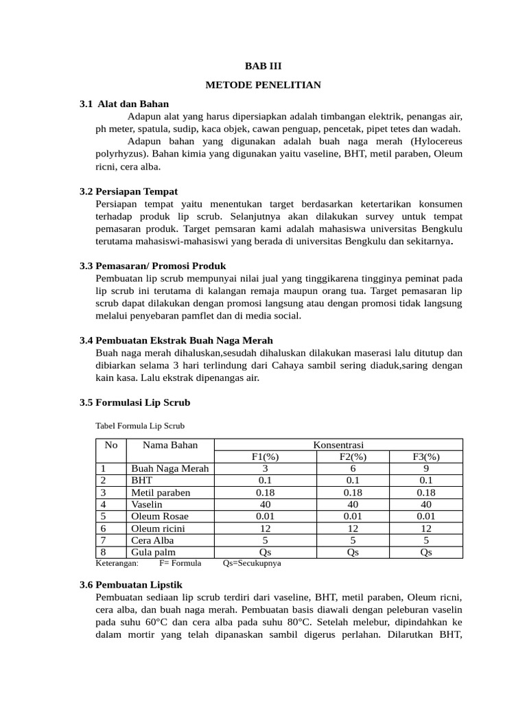 Bab Iii | PDF