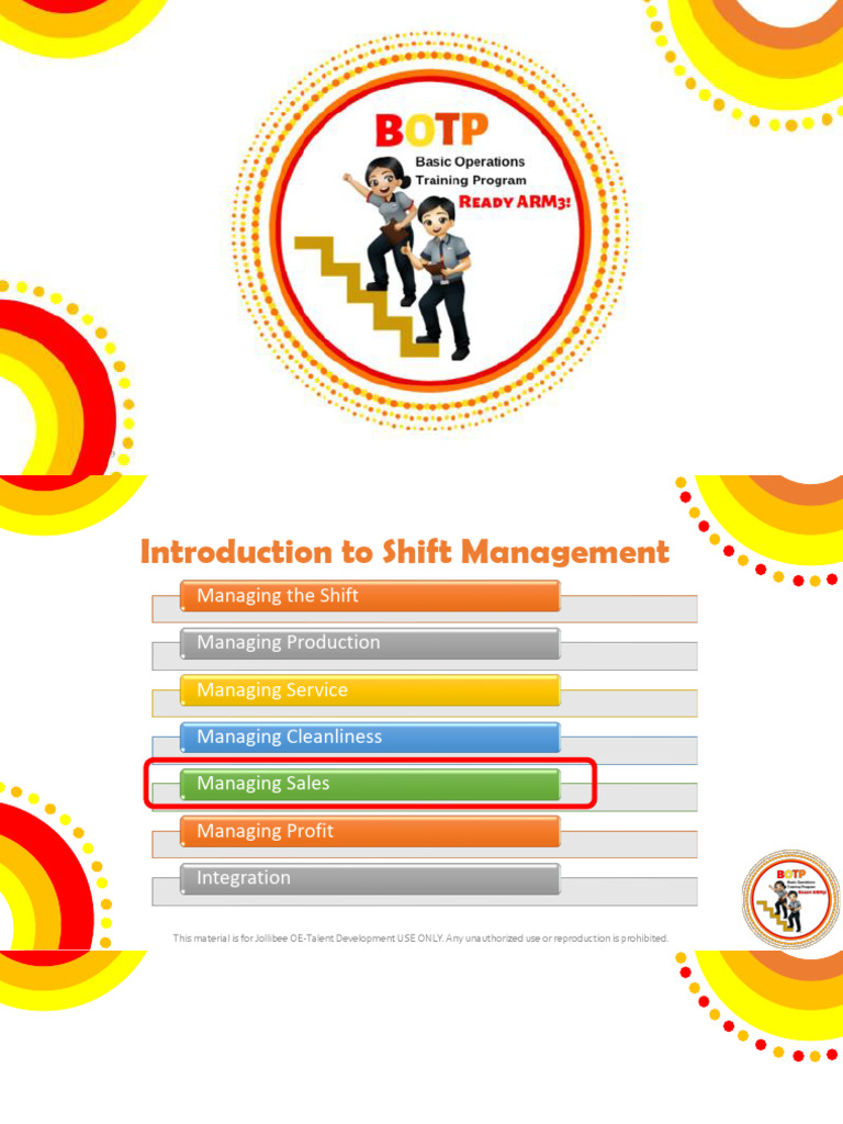Managing Sales - Handouts | PDF