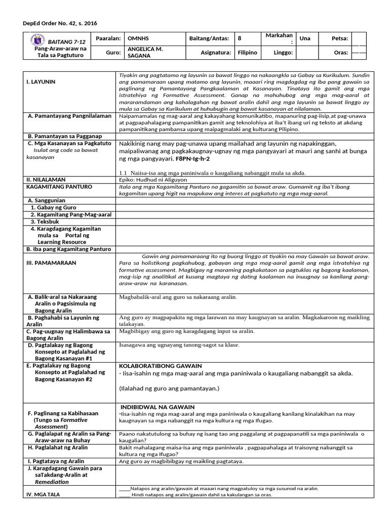 Epiko PN 2 | PDF | Philippines | Career & Growth