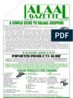 Halaal Gazette Vol 1 Issue 4