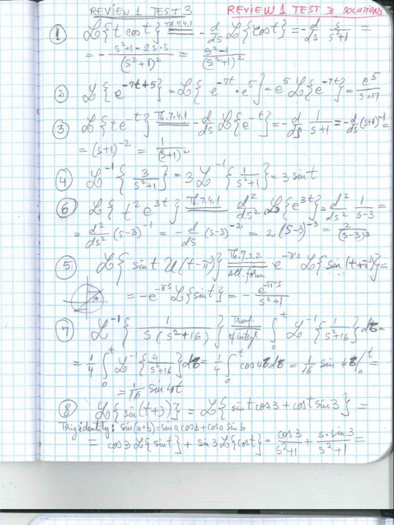 Review 1&2 Test 3 Solutions | PDF