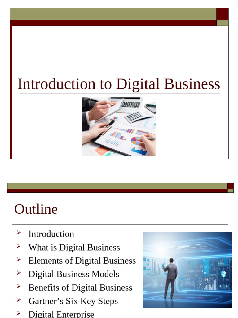 Introduction To Digital Business - 1 | PDF