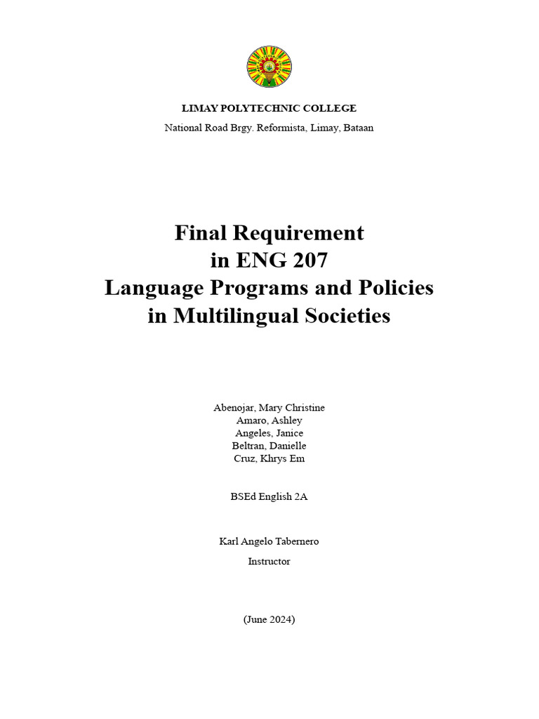 Final Requirement | PDF