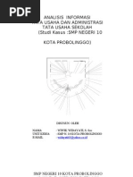 Download Analisis Informasi Tata Usaha Dan Administrasi Tata Usaha Sekolah  by Librasky SN76207550 doc pdf