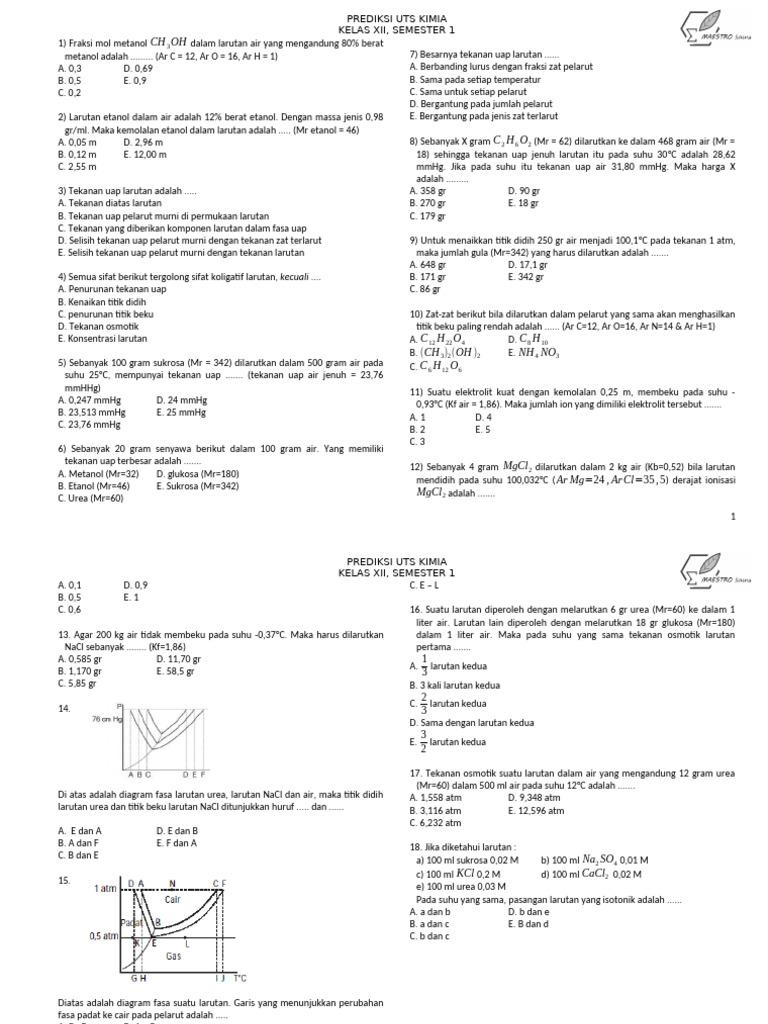 Uts Xii | PDF