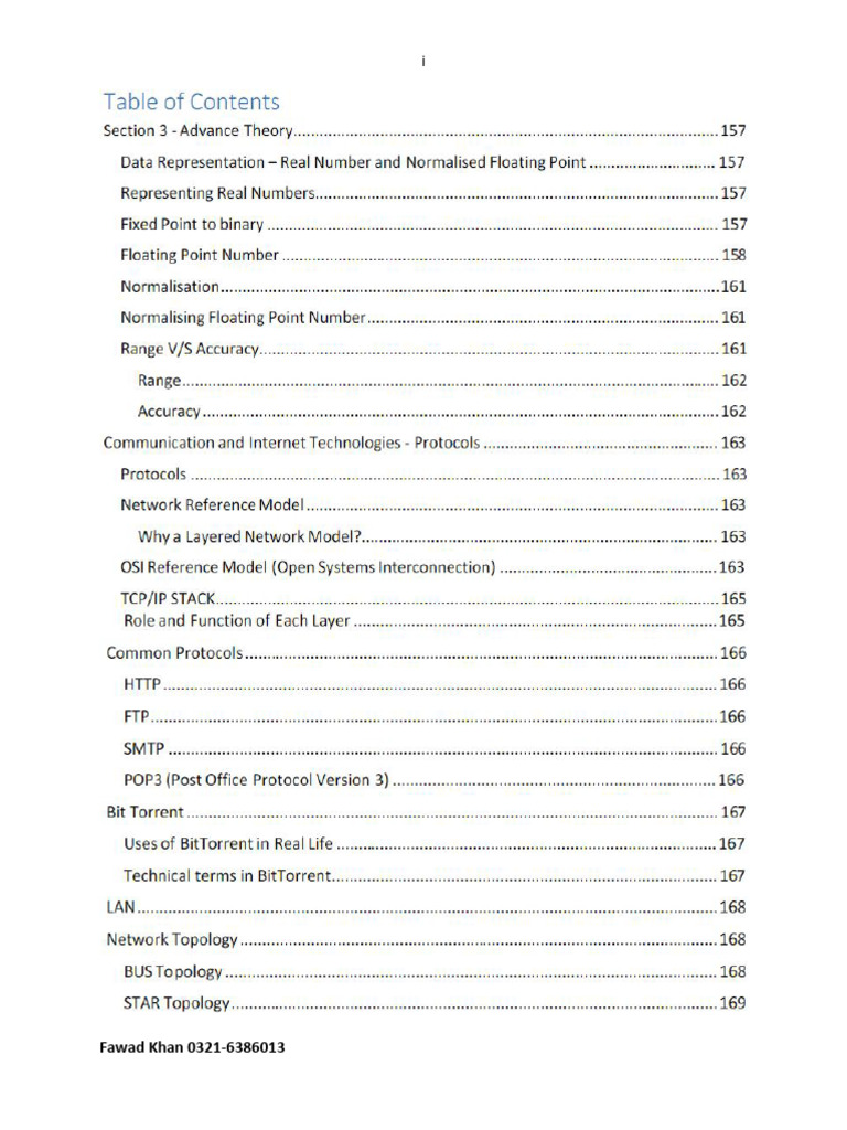 P3 Notes Sir Fawad | PDF