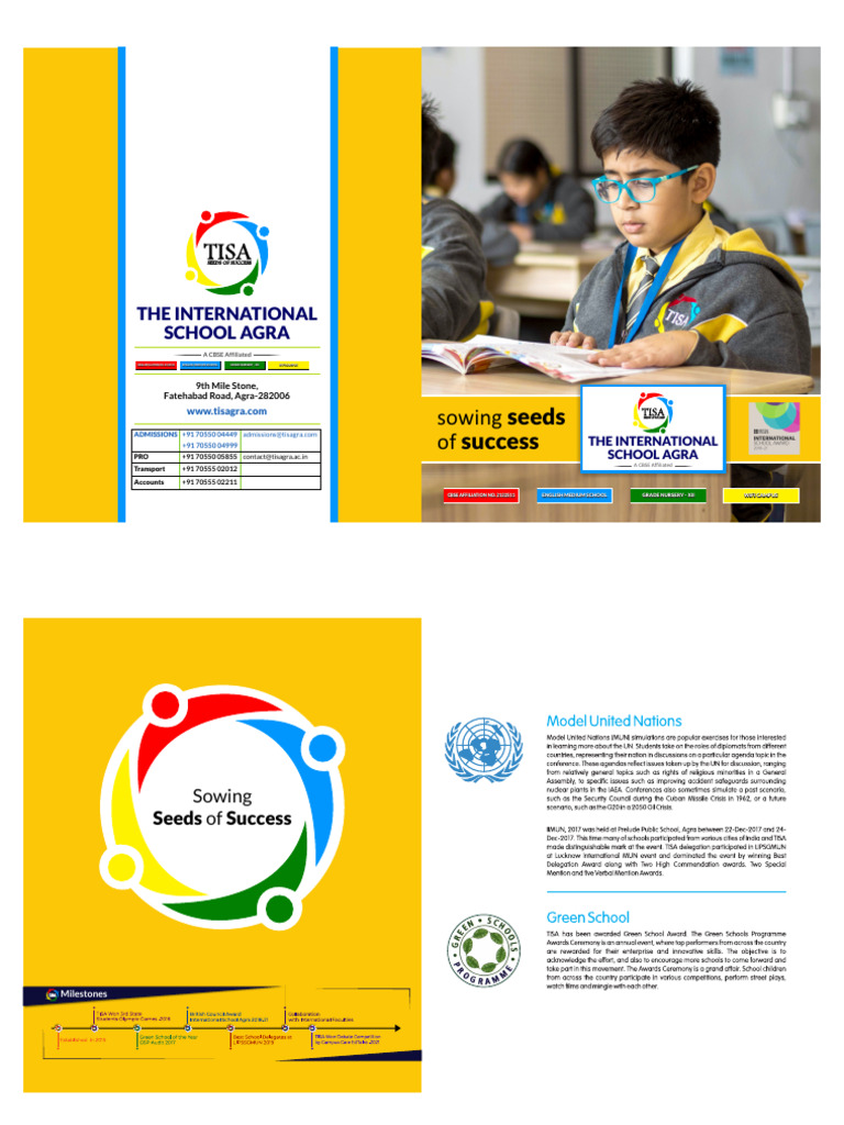 TISA: Holistic Education in Agra | PDF | Curriculum | Teachers
