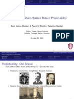 Time-Varying Short-Horizon Return Predictability: Sam James Henkel, J. Spencer Martin, Federico Nardari