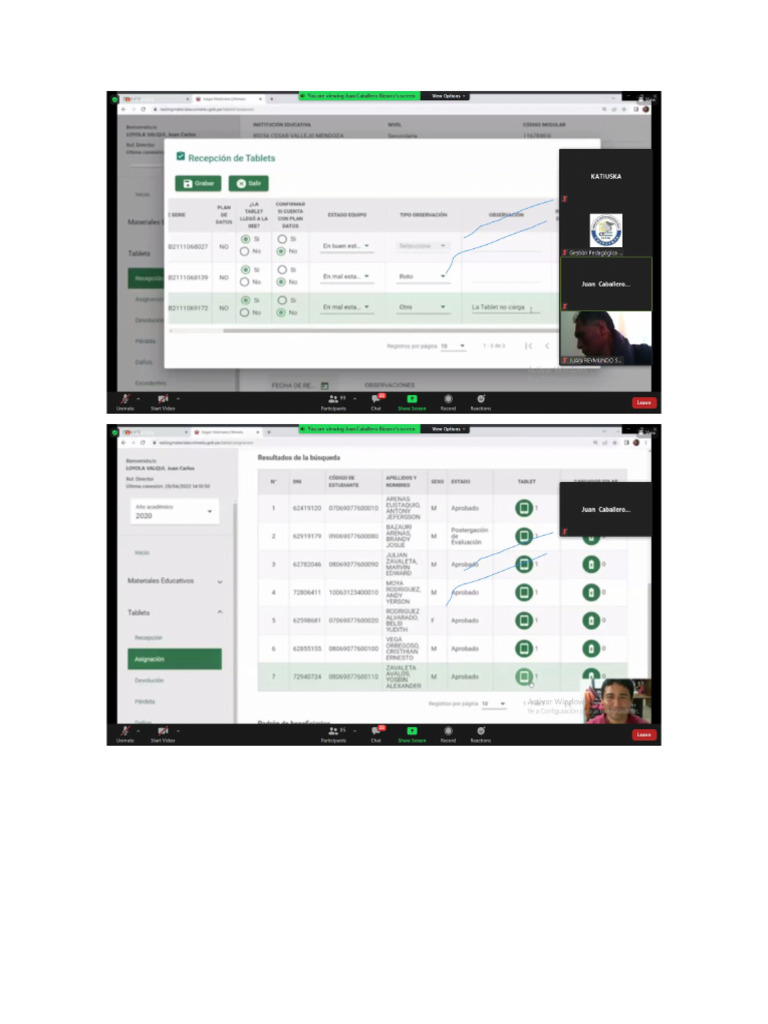 Reporte Tablet | PDF
