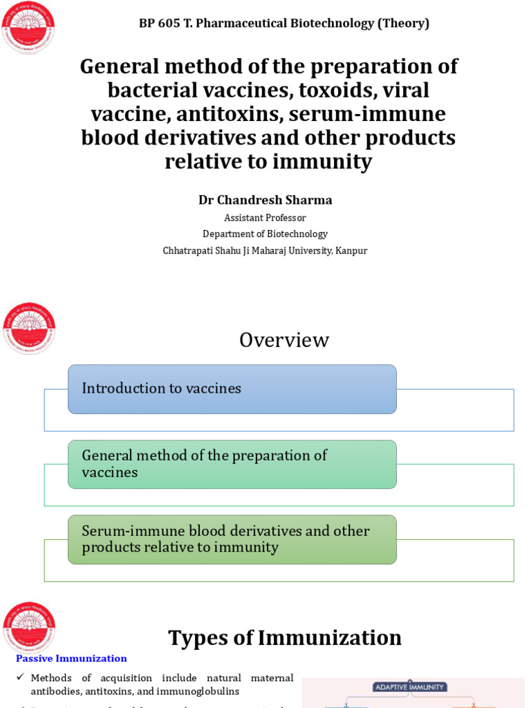 Method of Preparation For Vaccines 06june2022 | PDF