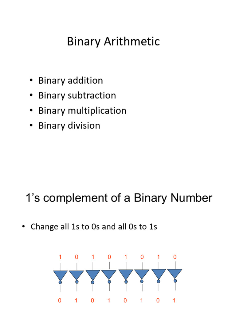Lec4_Binary Arithmatic | PDF