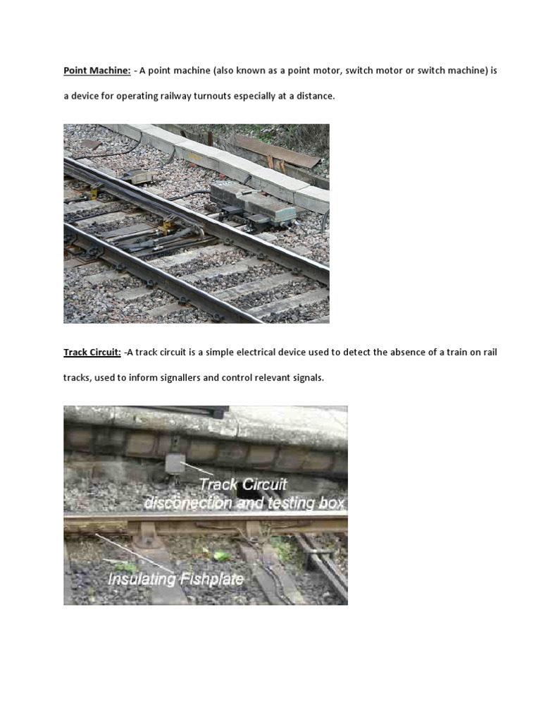 Railway Control Systems Explained | PDF