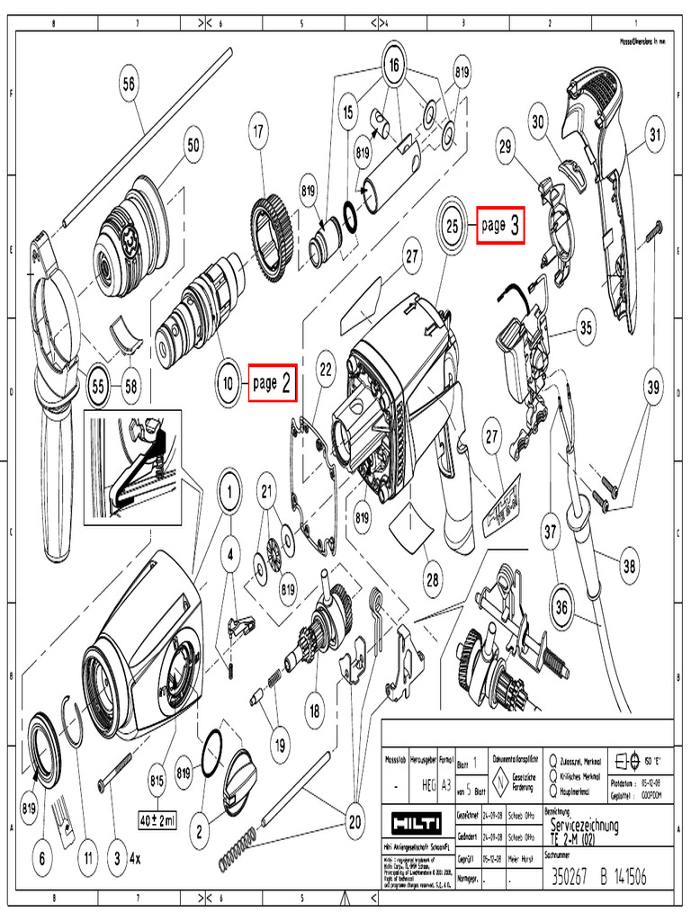 Despiece TE2-M Generacion2 | PDF