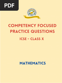 ICSE-Mathematics-X Paper