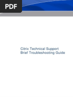 Download Brief Troubleshooting Guide Citrix by Happys Smile SN76214325 doc pdf