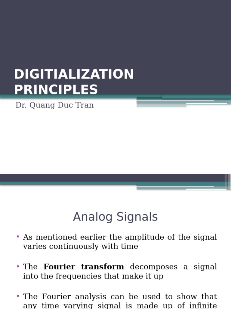 Digitalization Principles Pdf