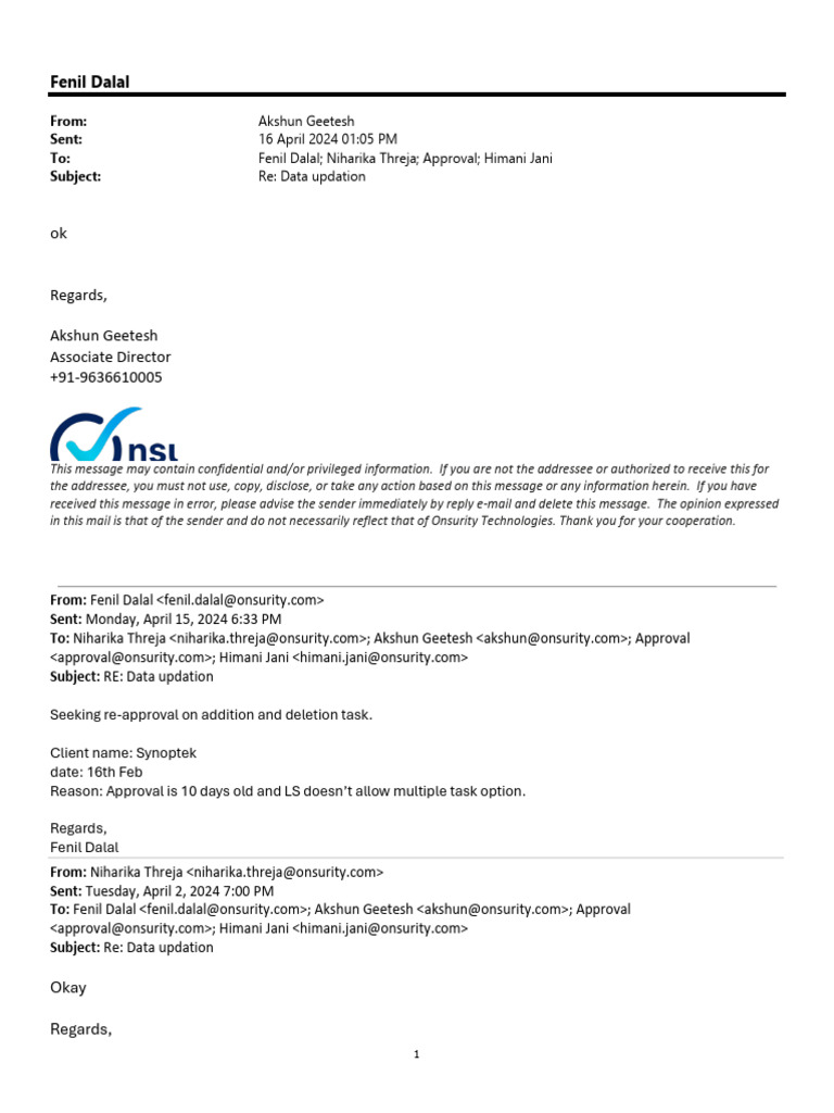 Approval | PDF