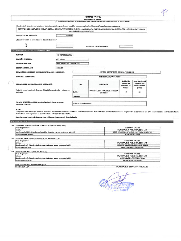 Formato 7C | PDF