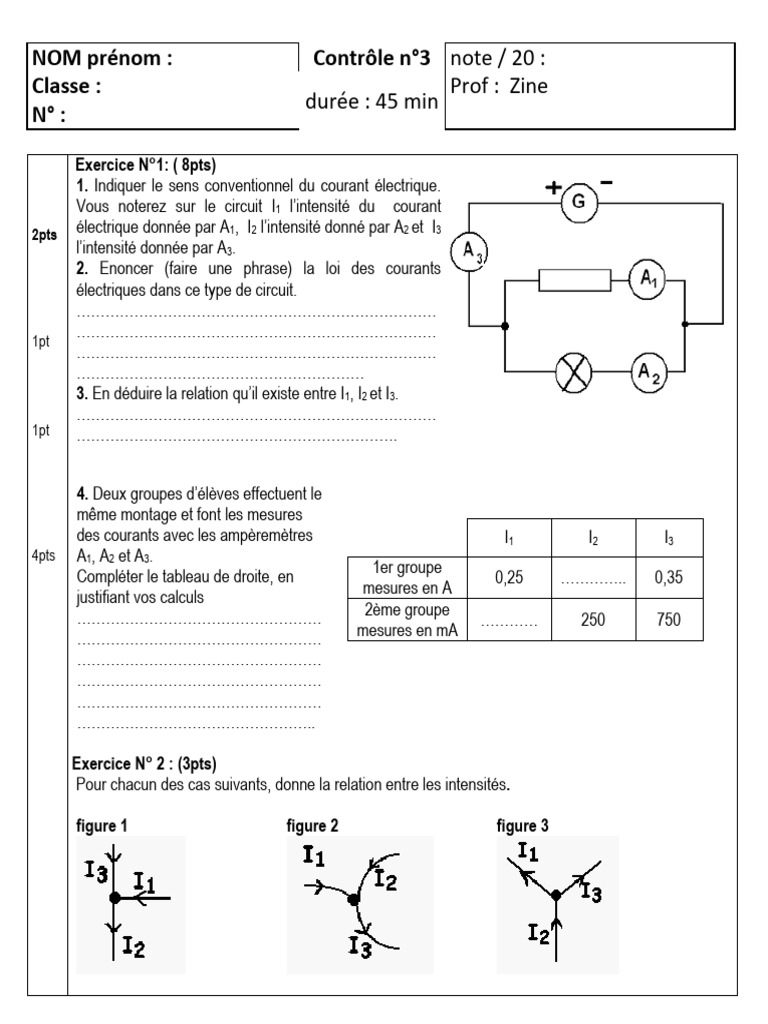 Devoir 3 modele 4 physique chimie 1ac semestre 2 pdf