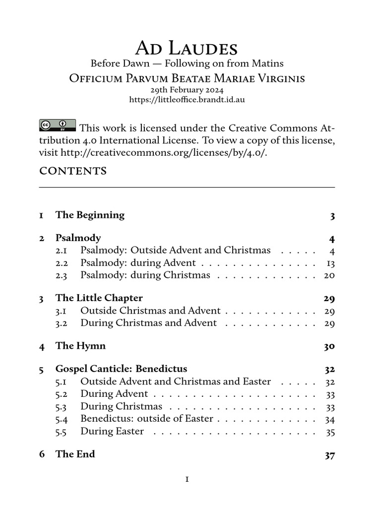 Laudes | PDF