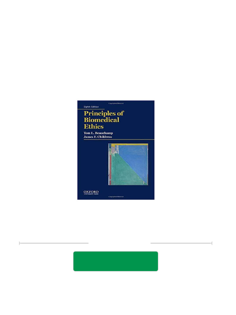  ebook pdf principles of biomedical ethics 8th edition for dowload