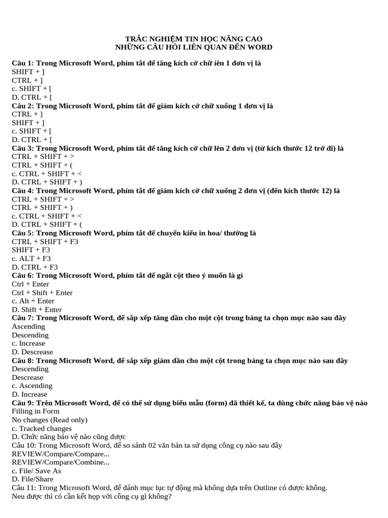 Trac nghiem c a t n th nh pdf