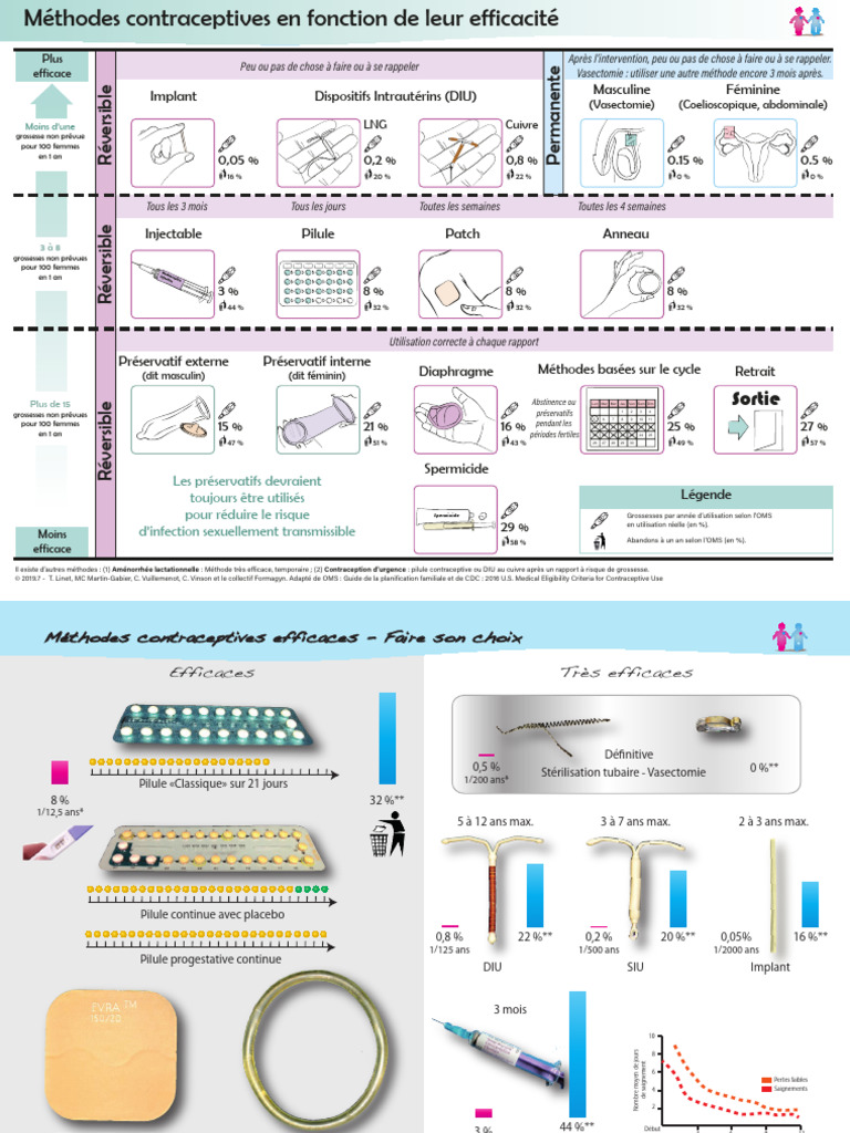 Ensemble Contraception Fiche BERCER FORMAGYN 2019 | PDF