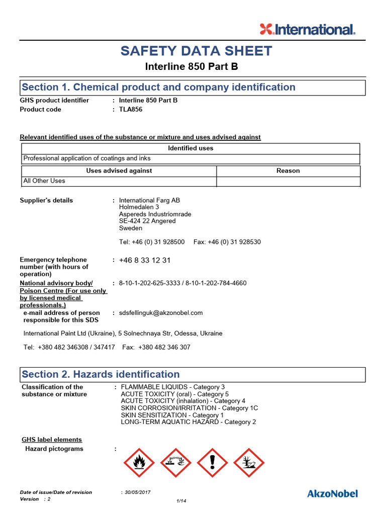 Interline 850 Part B TLA856 | PDF