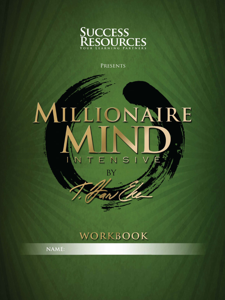 Millionaire Mind Hybrid Workbook | PDF