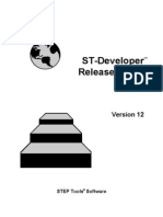 ST-Developer Release Notes: STEP Tools Software