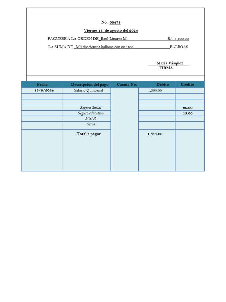 Cheques | PDF