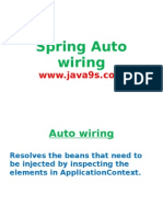 Spring Auto Wiring