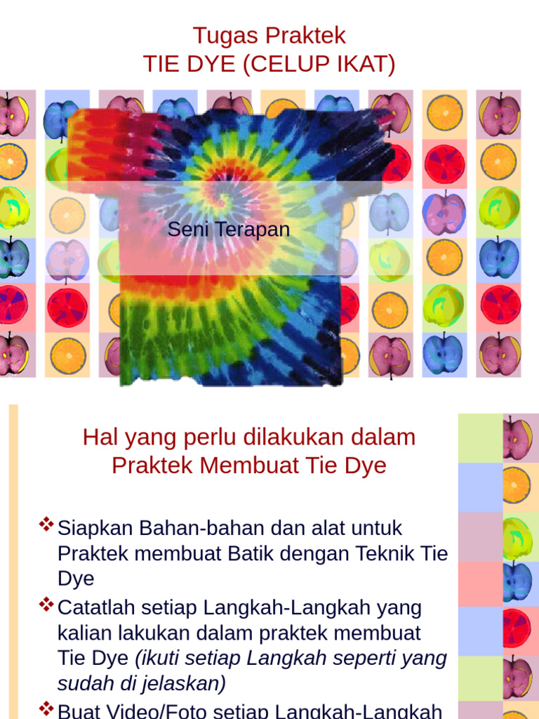 Praktek Tie Dye Pdf