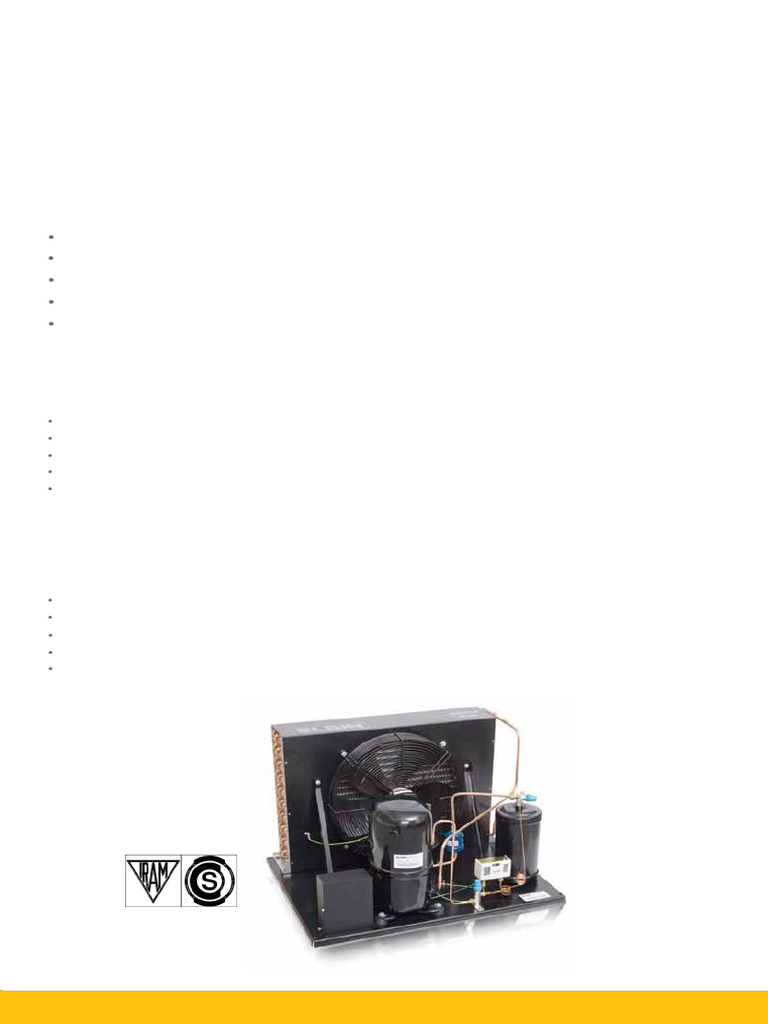 Elgin Condensing Units Catalog 1-10HP | PDF | Refrigerator ...