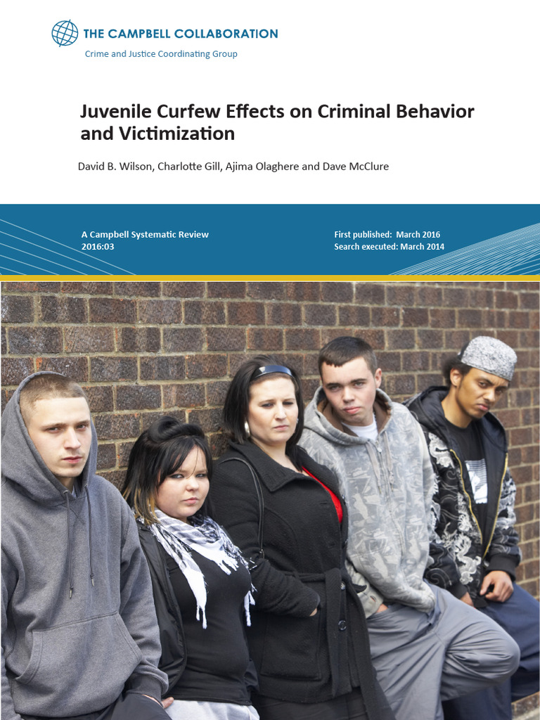 Wilson Review Juvenile Curfew | PDF