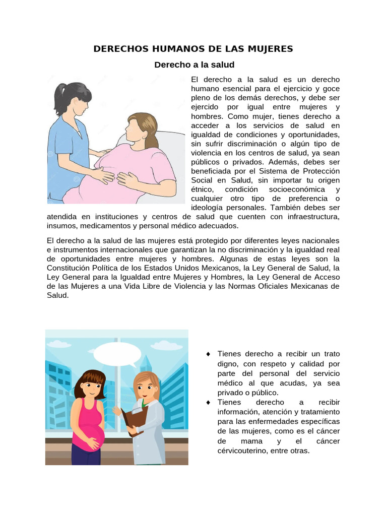Derechos Humanos de Las Mujeres | PDF