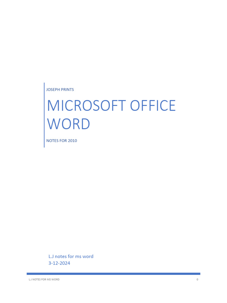 MICROSOFT WORD TUTORIAL PDF FREE DOWNLOAD visual data 2