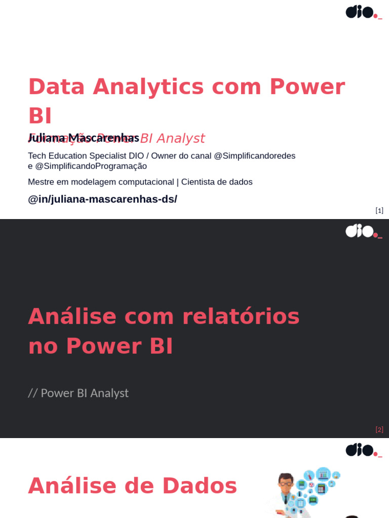 Data Analytics Análise Com Relatórios No Power Bi Pdf