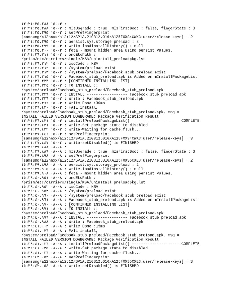 Preload Installer | PDF