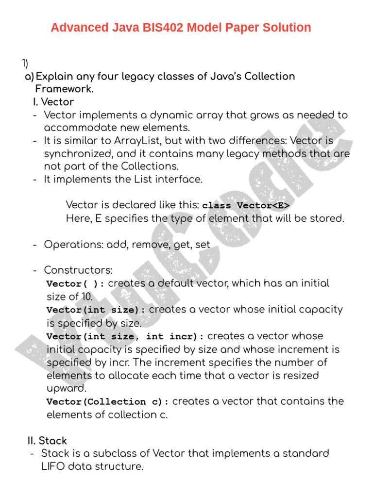 @vtucode - in BIS402 Model Paper Solution | PDF