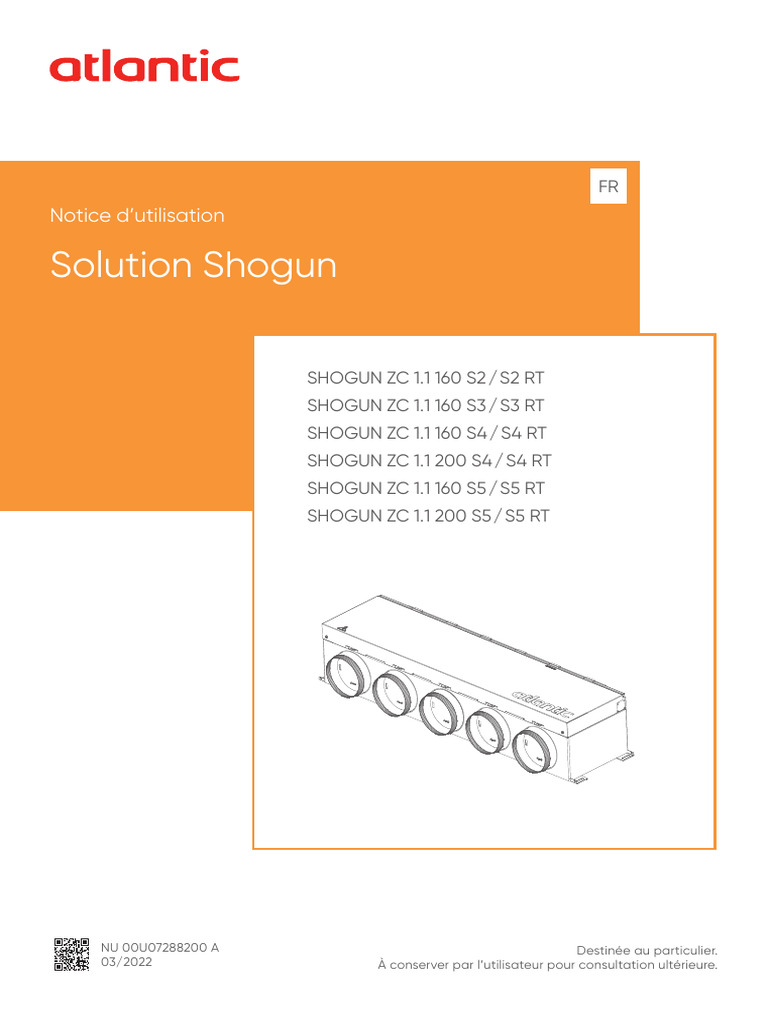Shogun1.1 Notice Utilisation Atlantic PDF — free download