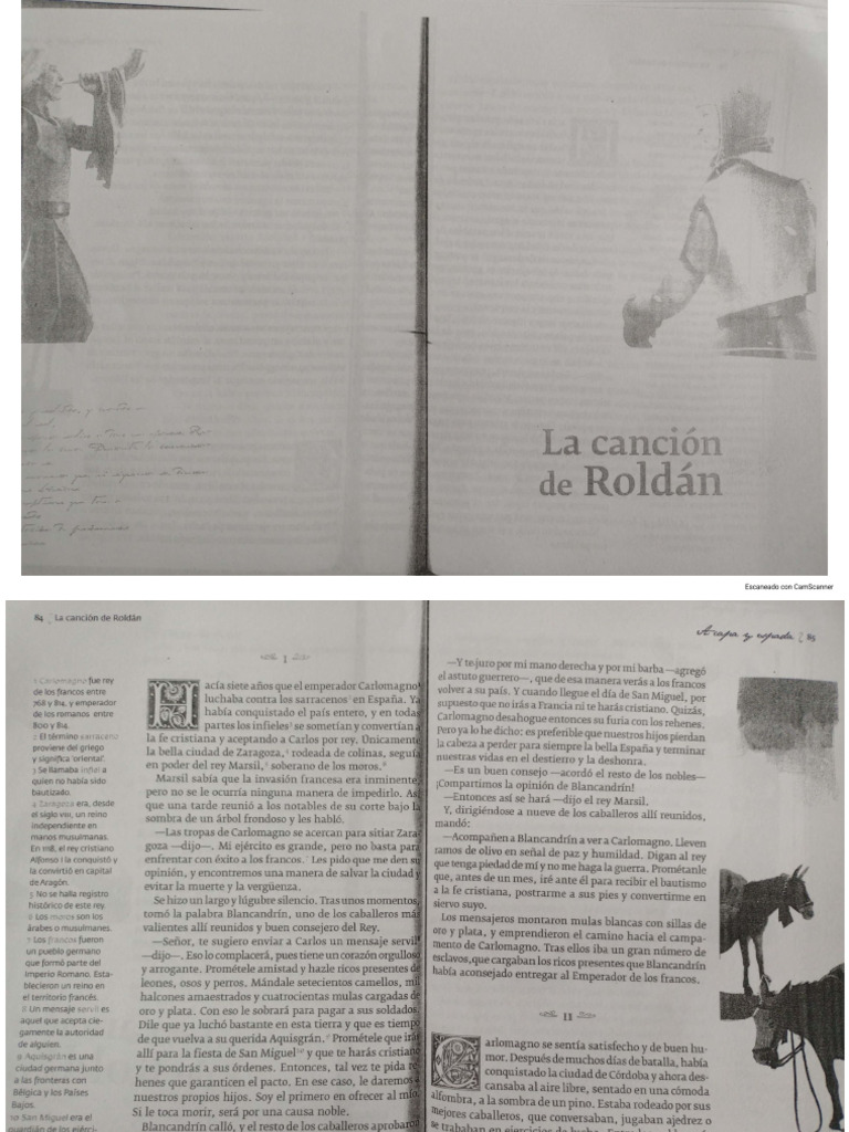 La Canción de Roldán. | PDF