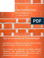 Estudio de Prefactibilidad