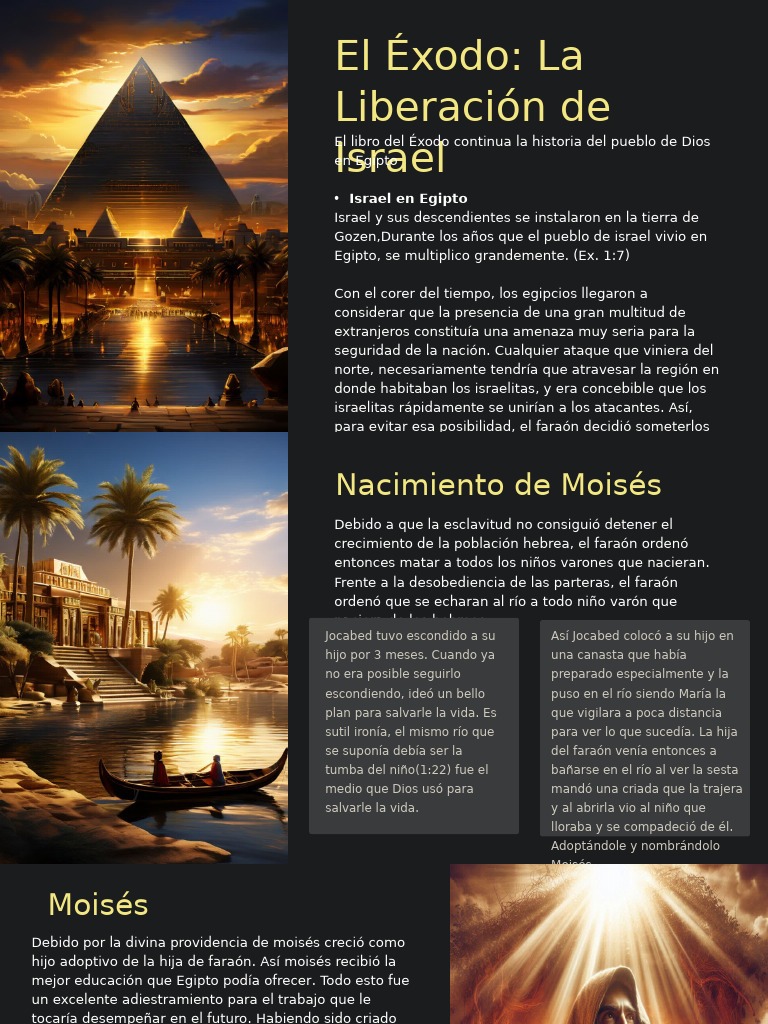 El Exodo La Liberacion de Israel | PDF