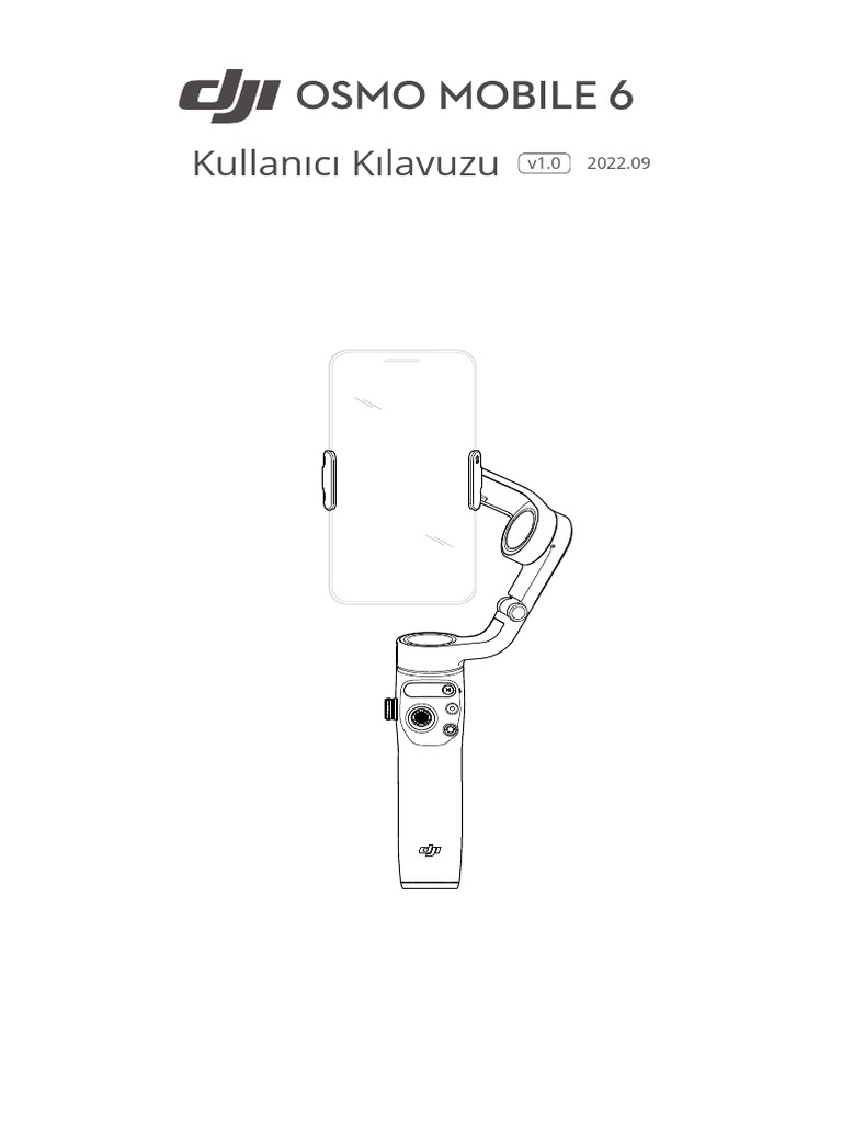 Osmo Mobile 6 User Manual v1.0 TR | PDF