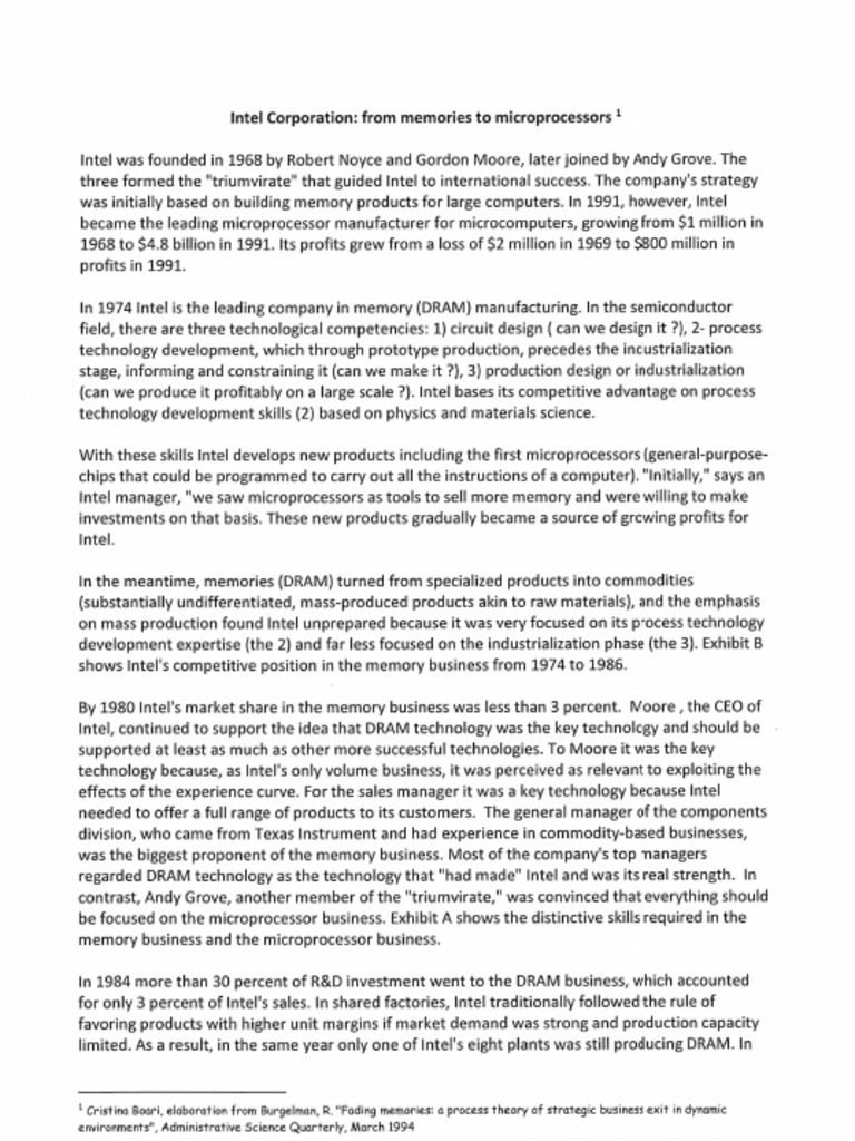 Intel Corporation Pdf