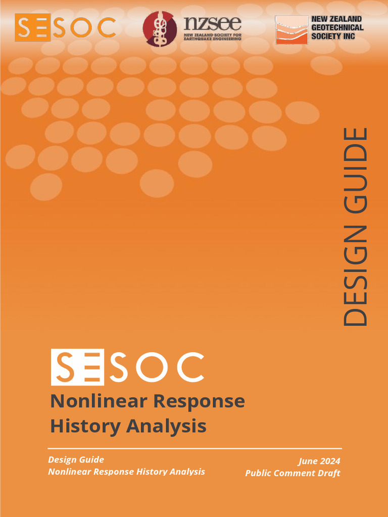 Design Guide Nonlinear Response History Analysis June 2024 Public ...